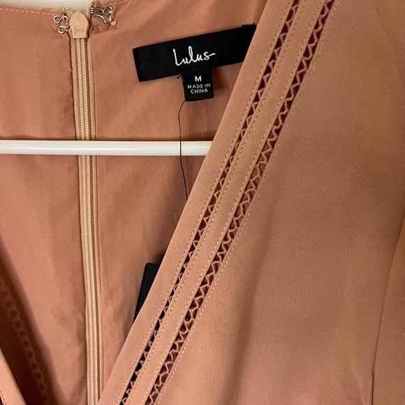 One in a Million Mauve Pink Short Sleeve Jumpsuit - Picture 4 of 5